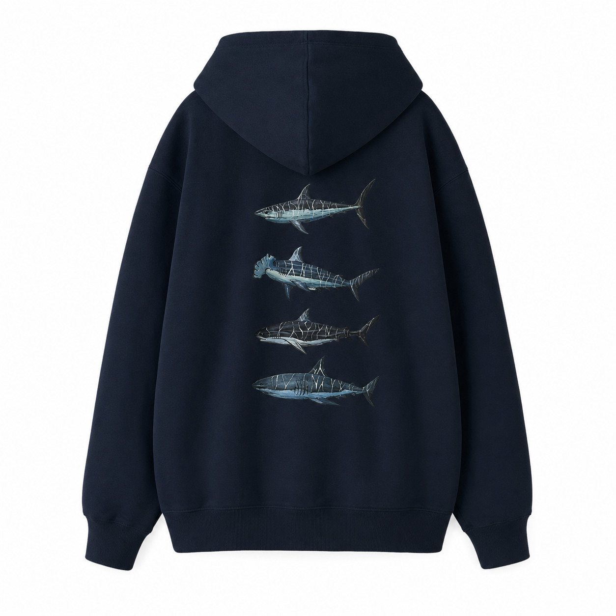 4-Sharks Hoodie